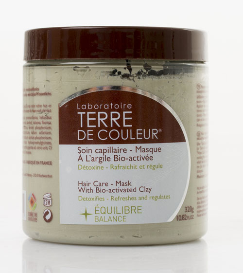 Soin capillaire équilibre à l'argile de la marque terre de couleur